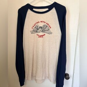 Levi’s Crafted With Pride Thermal Shirt Raglan Long Sleeve XL